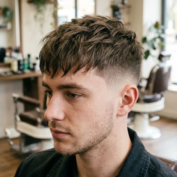 10. Short Mid Taper with Fringe