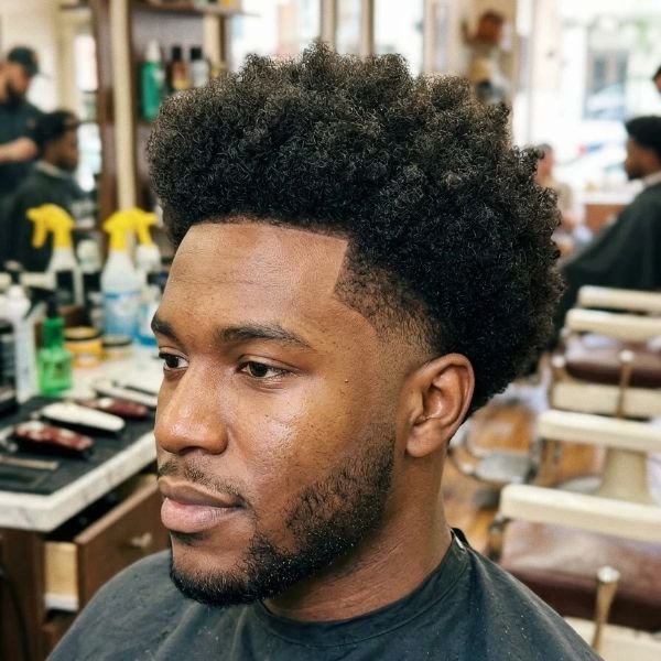 Full Afro Mid Taper