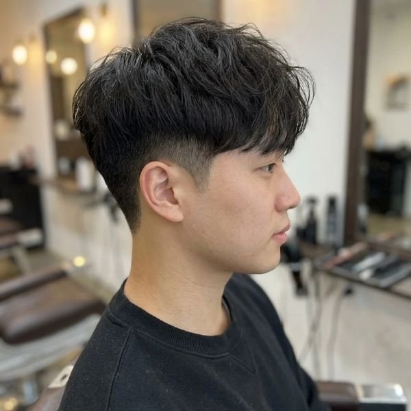 Korean Two-Block Mid Taper