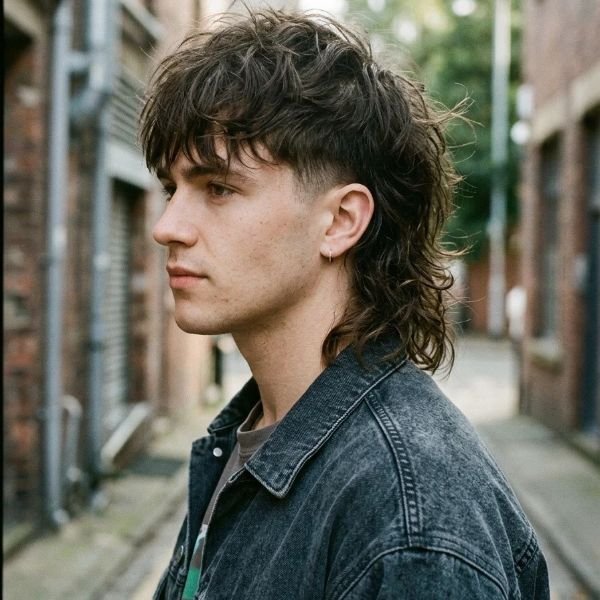 Shaggy Mid Taper Mullet