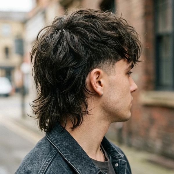 Shaggy Mid Taper Mullet