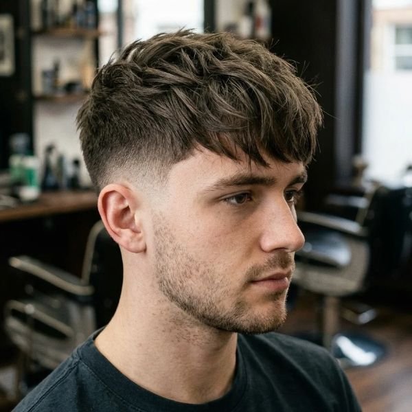 Textured Fringe Mid Taper
