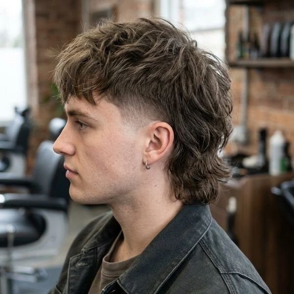 Textured Mid Taper Mullet